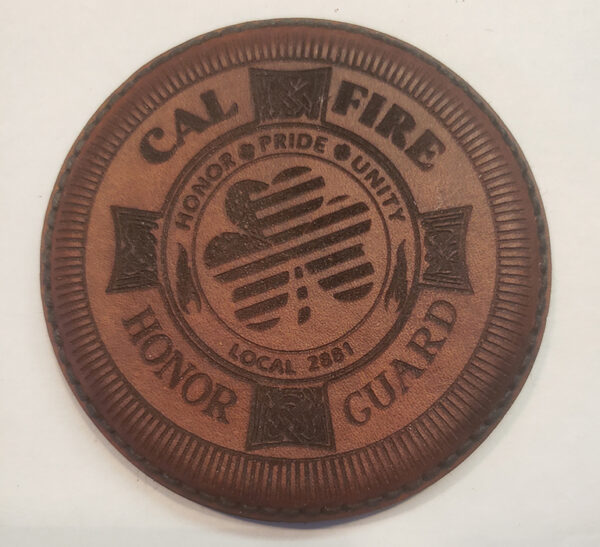 Cal Fire Honor Guard Coaster